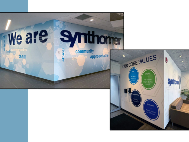 Synthomer Wall Mural & Graphics